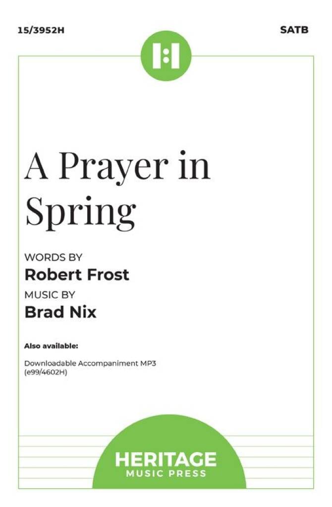 A Prayer in Spring